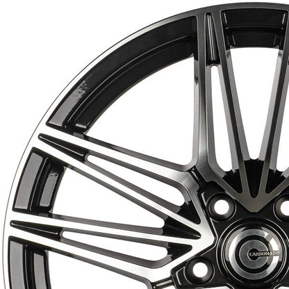 Janta aliaj Carbonado Ground 7.5x19 5x114.3 et40 FP - Black Front Polished