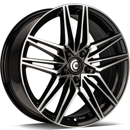 Janta aliaj Carbonado Ground 7.5x19 5x114.3 et40 FP - Black Front Polished
