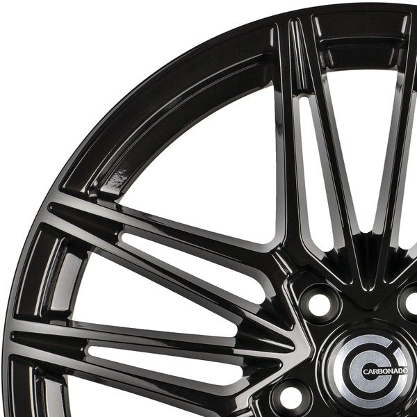 Janta aliaj Carbonado Ground 7.5x19 5x114.3 et40 G - Black Glossy