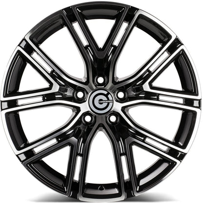 Janta aliaj Carbonado HIT 8x18 5x108 et45  Black Front Polished