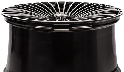 Janta aliaj Carbonado Hurricane 11x21 5x112 et47  Black Front Polished