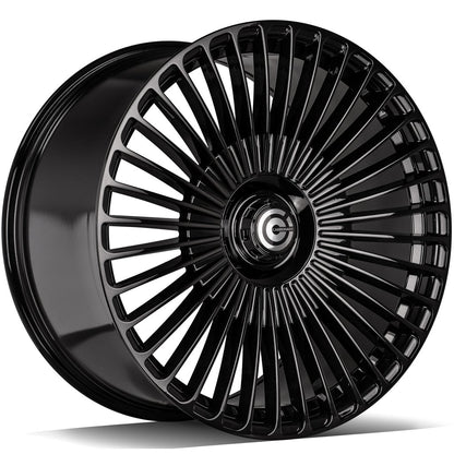 Janta aliaj Carbonado Hurricane 10x21 5x112 et50  Black Glossy