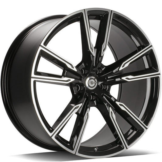 Janta aliaj Carbonado INDEPENDENCE 10.5x21 5x112 et40  Black Front Polished