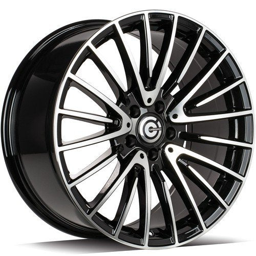 Janta aliaj Carbonado Inex 8x17 5x112 et35  Black Front Polished
