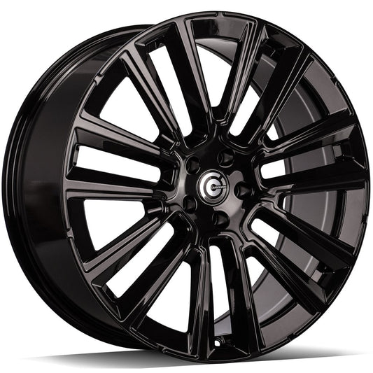 Janta aliaj Carbonado Knockout 9x21 5x108 et38  Black Glossy