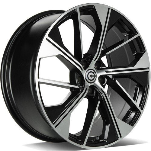 Janta aliaj Carbonado Legend 8.5x21 5x112 et30  Black Front Polished