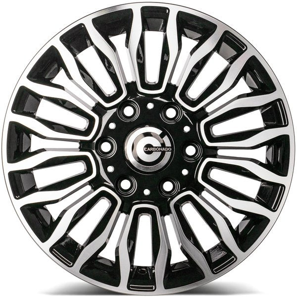 Janta aliaj Carbonado Might 7x16 6x130 et50 FP - Black Front Polished
