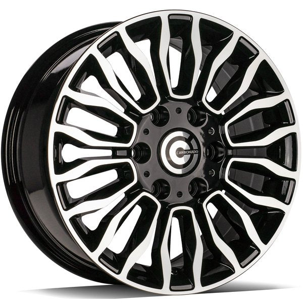 Janta aliaj Carbonado Might 7x16 6x130 et50 FP - Black Front Polished