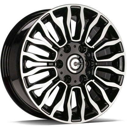 Janta aliaj Carbonado Might 7x16 6x130 et50 FP - Black Front Polished