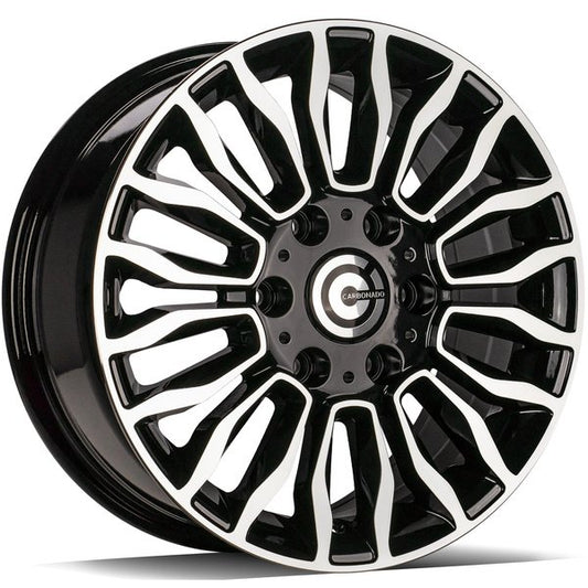 Janta aliaj Carbonado Might 7x16 6x130 et50 FP - Black Front Polished