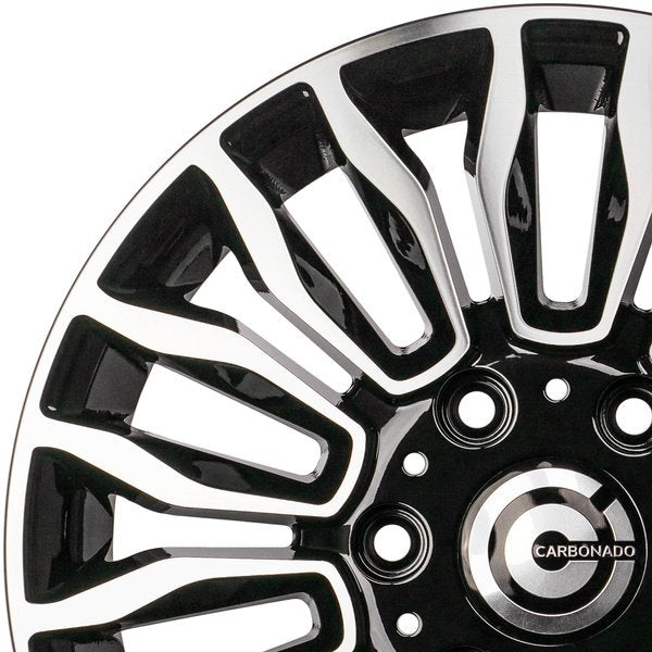 Janta aliaj Carbonado Might 7x16 6x130 et50 FP - Black Front Polished