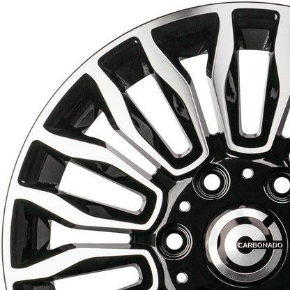 Janta aliaj Carbonado Might 7x16 6x130 et50 FP - Black Front Polished