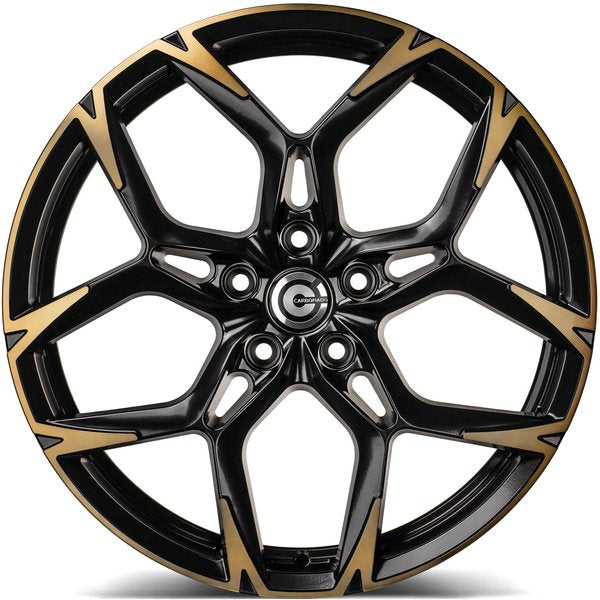 Janta aliaj Carbonado Monster 8x18 5x112 et40 BCF - Black Half Matt with Cooper Front