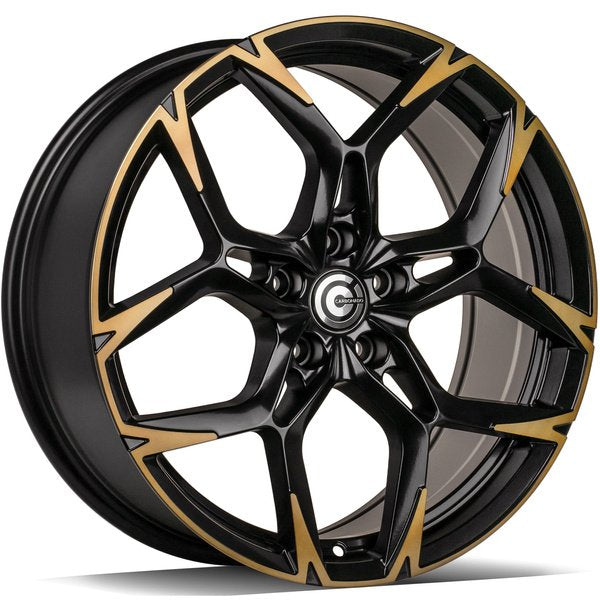 Janta aliaj Carbonado Monster 8x19 5x112 et40 BCF - Black Half Matt with Cooper Front
