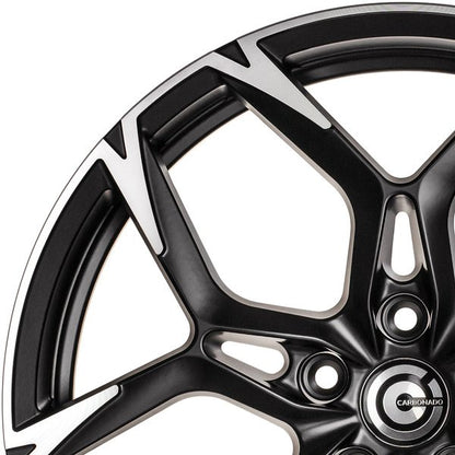 Janta aliaj Carbonado Monster 8x19 5x112 et40 BFP - Black Half Matt Polished
