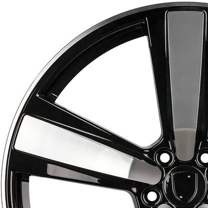 Janta aliaj Carbonado PLAYER 10x21 5x112 et19 FP - Black Front Polished