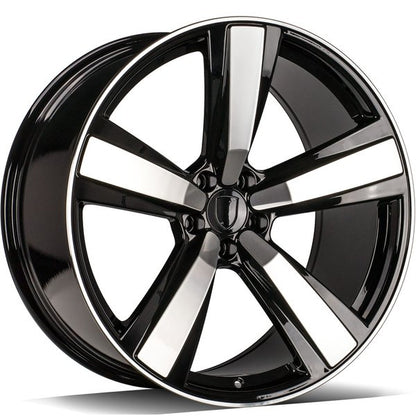 Janta aliaj Carbonado PLAYER 10x21 5x112 et19 FP - Black Front Polished