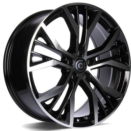Janta aliaj Carbonado Power 8x18 5x112 et45  Black Front Polished