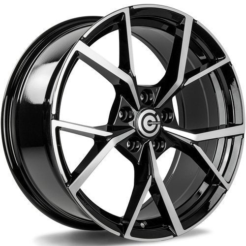 Janta aliaj Carbonado Predator 8x18 5x112 et45  Black Front Polished