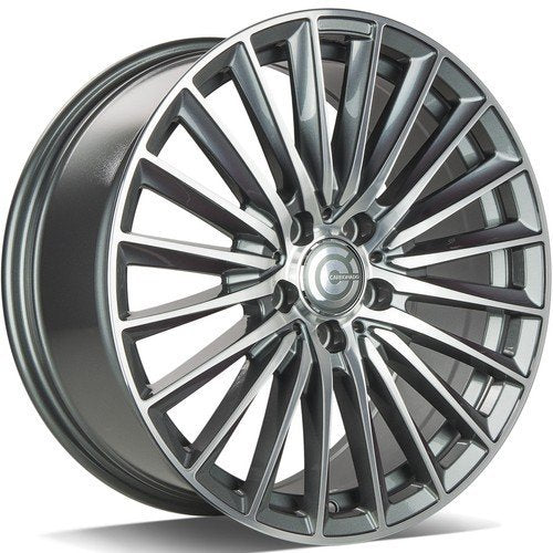 Janta aliaj Carbonado Prestige 8.5x20 5x112 et35 FP - Anthracite Front Polished