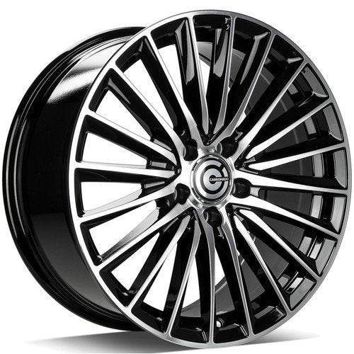 Janta aliaj Carbonado Prestige 8x18 5x112 et35  Black Front Polished