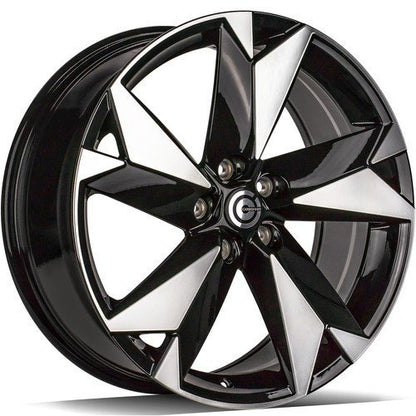 Janta aliaj Carbonado PROGRESSIVE 7.5x18 5x112 et45  Black Front Polished