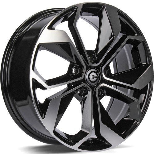 Janta aliaj Carbonado Raptor 7.5x18 5x114.3 et40  Black Front Polished