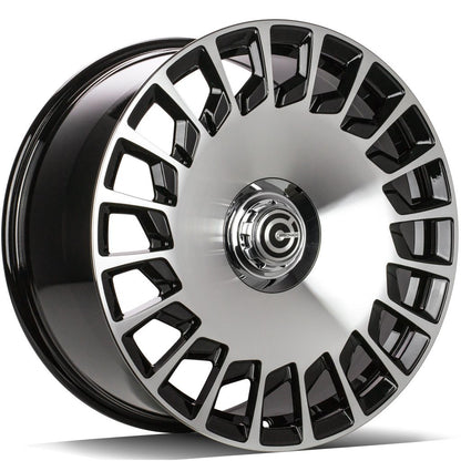 Janta aliaj Carbonado REBELLION 8.5x20 5x112 et35  Black Front Polished