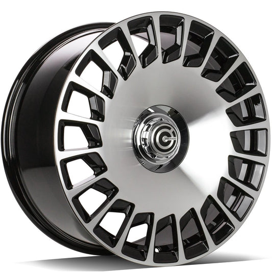 Janta aliaj Carbonado REBELLION 8.5x20 5x112 et35  Black Front Polished