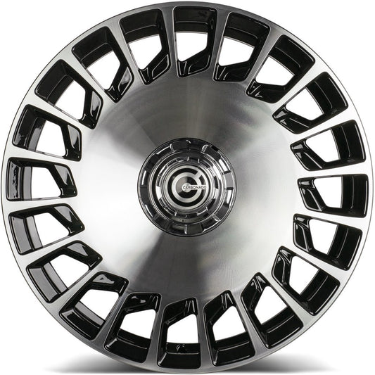 Janta aliaj Carbonado REBELLION 8.5x20 5x112 et35  Black Front Polished