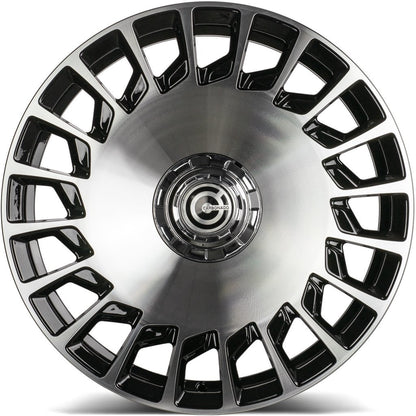 Janta aliaj Carbonado REBELLION 9.5x20 5x112 et45  Black Front Polished