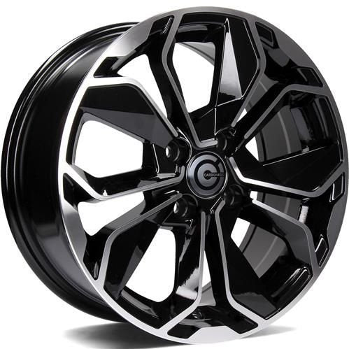 Janta aliaj Carbonado Rewind 6.5x16 4x100 et38  Black Front Polished