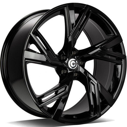 Janta aliaj Carbonado Rich 8x18 5x112 et35  Black Glossy