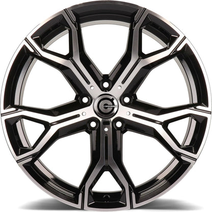Janta aliaj Carbonado Ring 10.5x21 5x112 et43  Black Front Polished