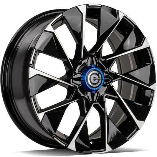Janta aliaj Carbonado Rise 6.5x16 4x100 et37 FP - Black Front Polish