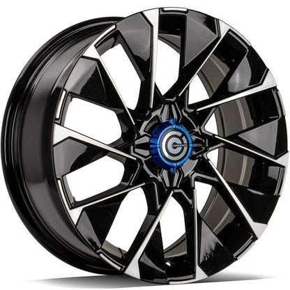 Janta aliaj Carbonado Rise 7x17 4x100 et37 FP - Black Front Polish