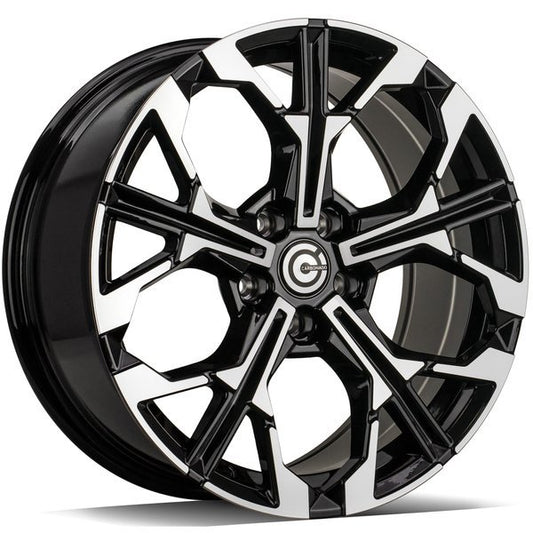 Janta aliaj Carbonado RUNNER 8x18 5x112 et30  Black Front Polished
