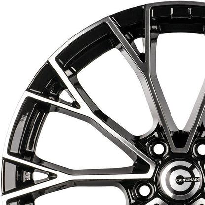Janta aliaj Carbonado SECURITY 7.5x18 5x112 et45 FP - Black Front Polished