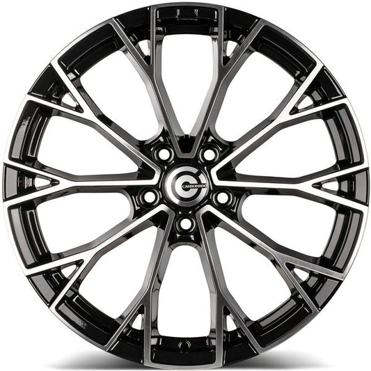 Janta aliaj Carbonado SECURITY 7.5x18 5x112 et45 FP - Black Front Polished