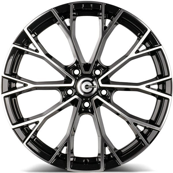 Janta aliaj Carbonado SECURITY 8x19 5x112 et45 FP - Black Front Polished