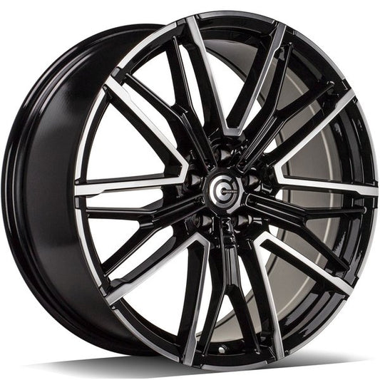 Janta aliaj Carbonado Shade 9x20 5x112 et35 FP - Black Front Polish