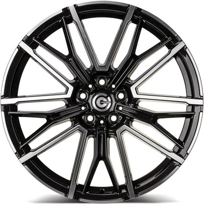 Janta aliaj Carbonado Shade 8x19 5x120 et30 FP - Black Front Polish