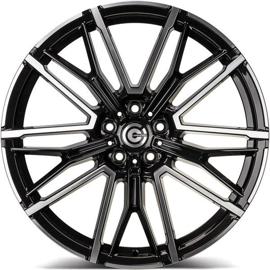 Janta aliaj Carbonado Shade 8x20 5x112 et27 FP - Black Front Polish