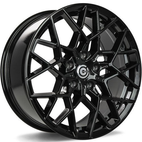 Janta aliaj Carbonado Shield 8x18 5x120 et30  Black Glossy