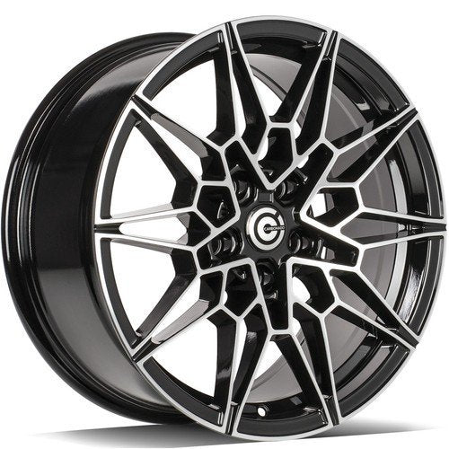 Janta aliaj Carbonado Solid 8x19 5x112 et28  Black Front Polished