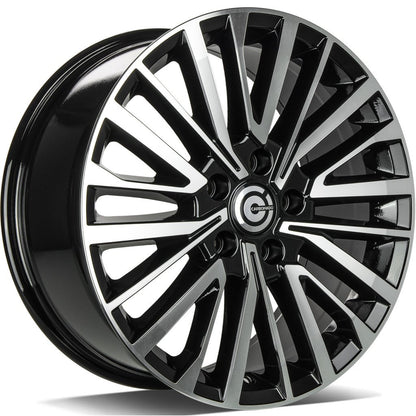Janta aliaj Carbonado Song 8x18 5x120 et50  Black Front Polished