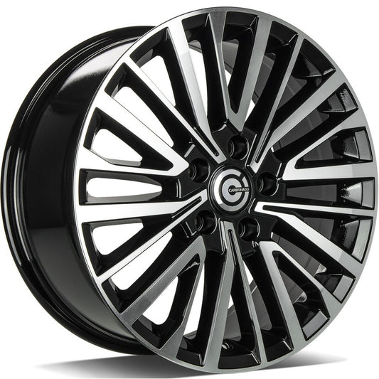 Janta aliaj Carbonado Song 8x18 5x120 et50  Black Front Polished