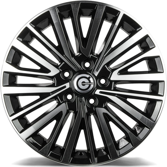 Janta aliaj Carbonado Song 8x18 5x120 et50  Black Front Polished