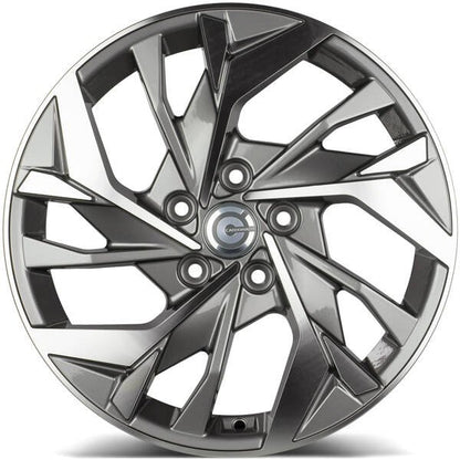 Janta aliaj Carbonado Sonic 7x17 5x114.3 et40 FP - Anthracite Front Polished