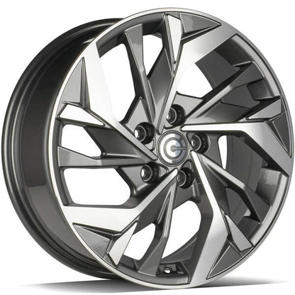 Janta aliaj Carbonado Sonic 7x17 5x114.3 et40 FP - Anthracite Front Polished